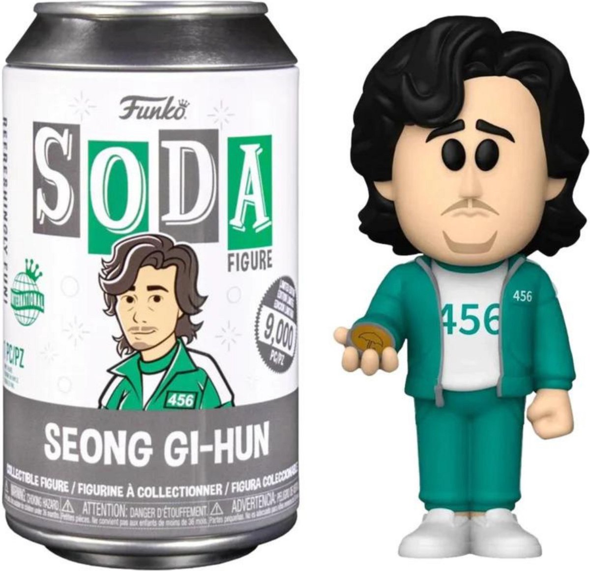 Funko vinile soda figura seong gi-hun le 9000 pezzi