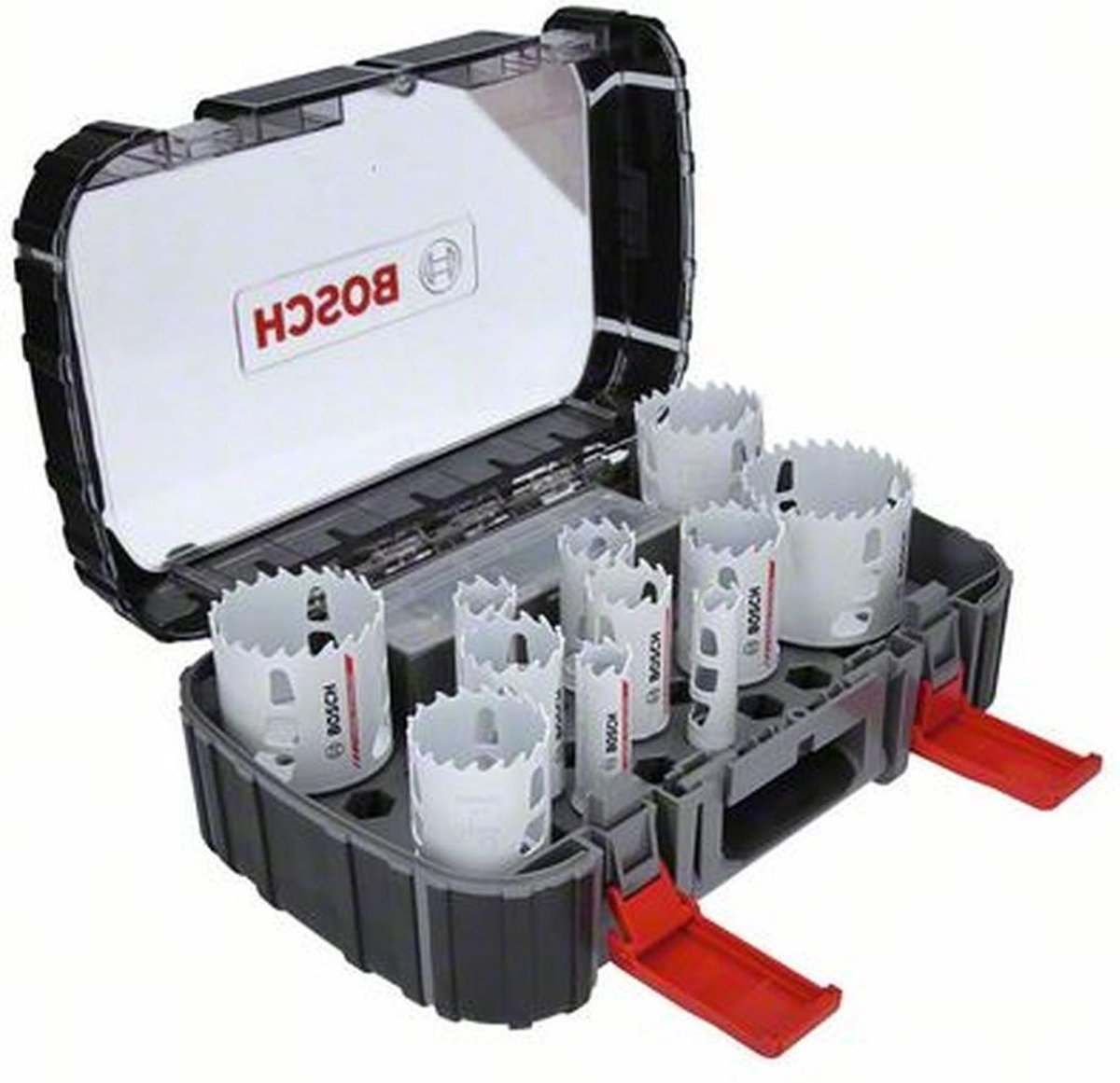 Bosch - set di seghe a tazza - 13 pezzi