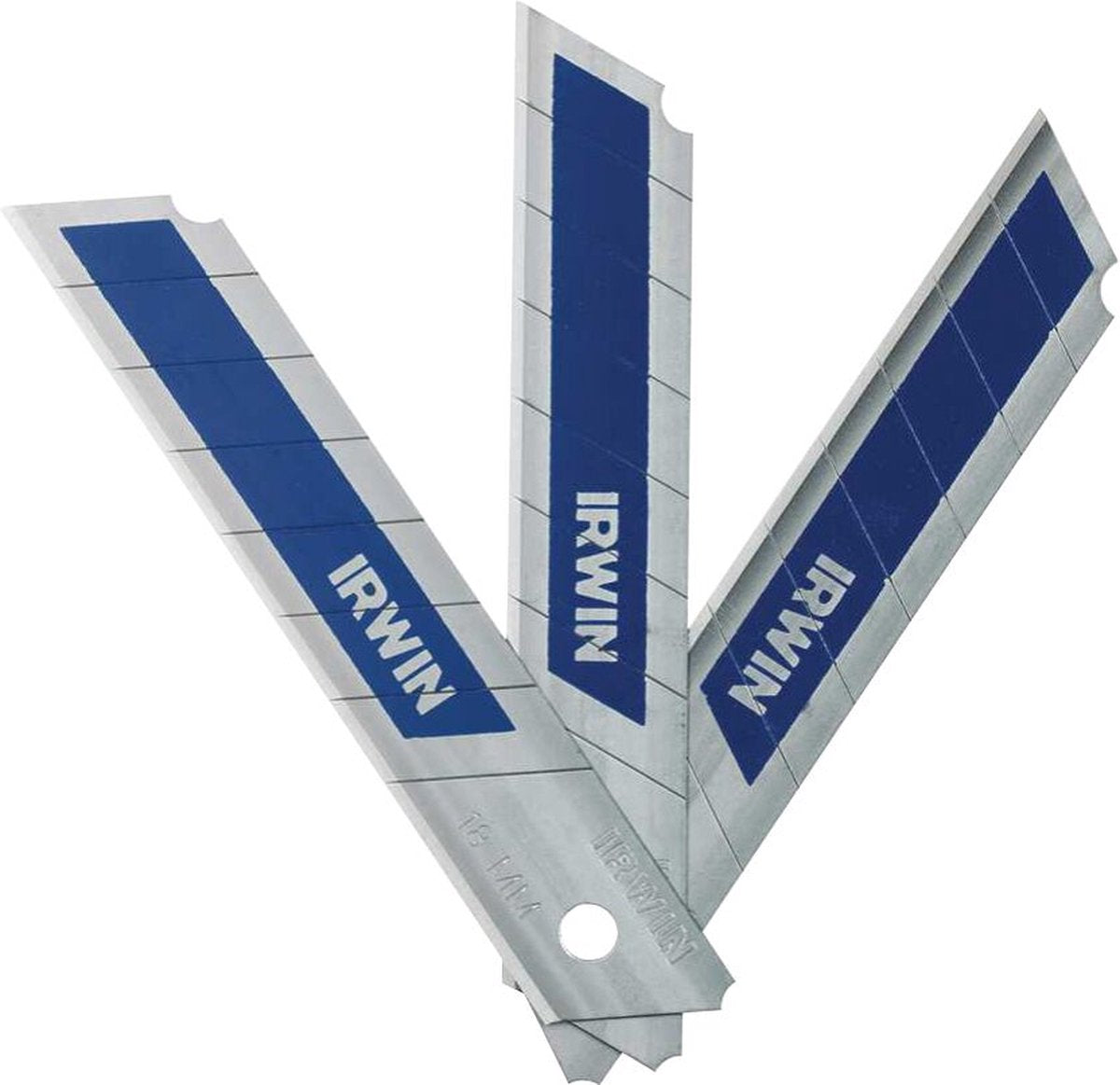 Irwin - bi-metaal blauw reservemes 18 mm 5 per verpakking - snijgereedschappen