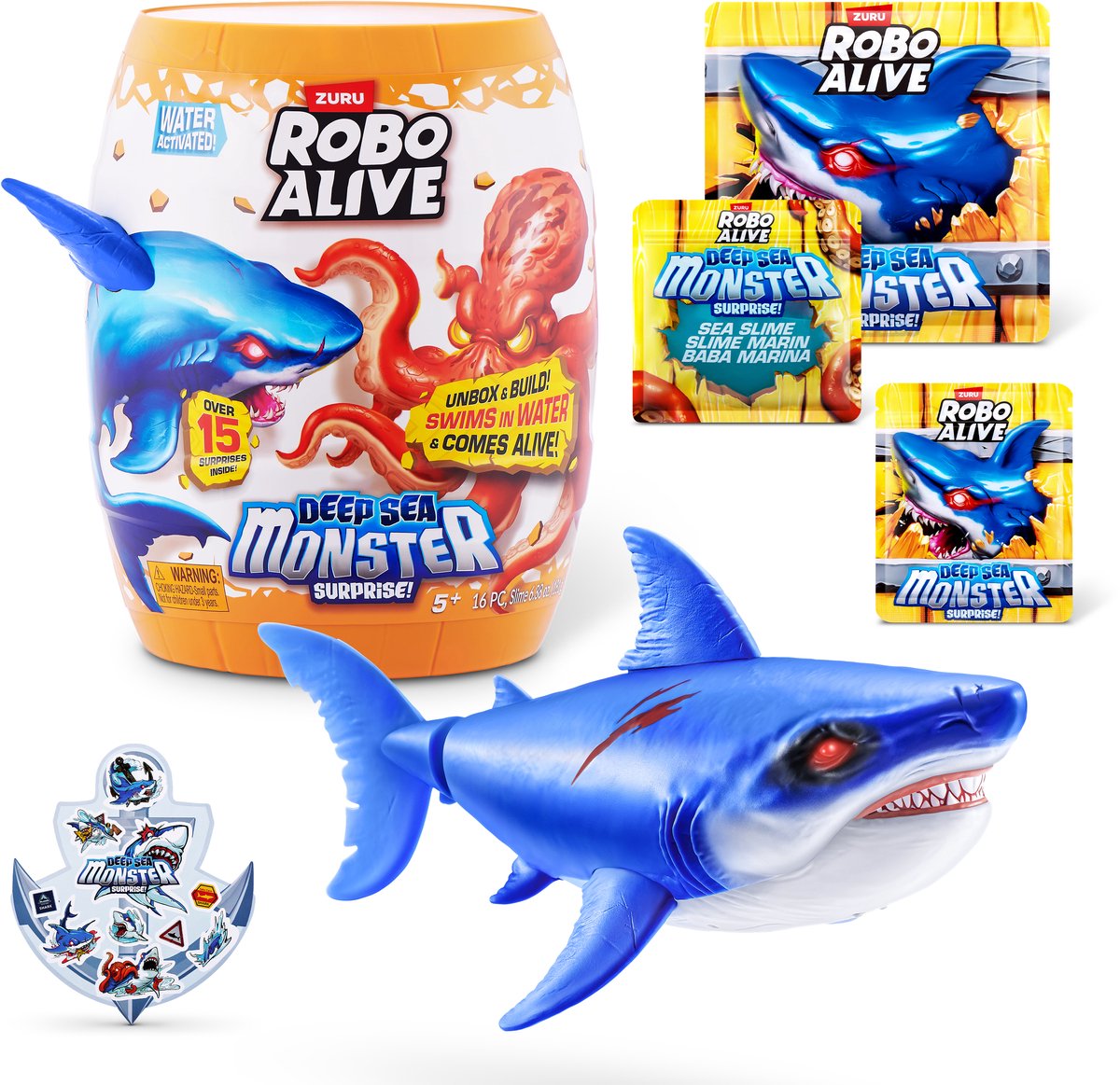 Robo Alive Deep Sea Monster Surprise 2 surti