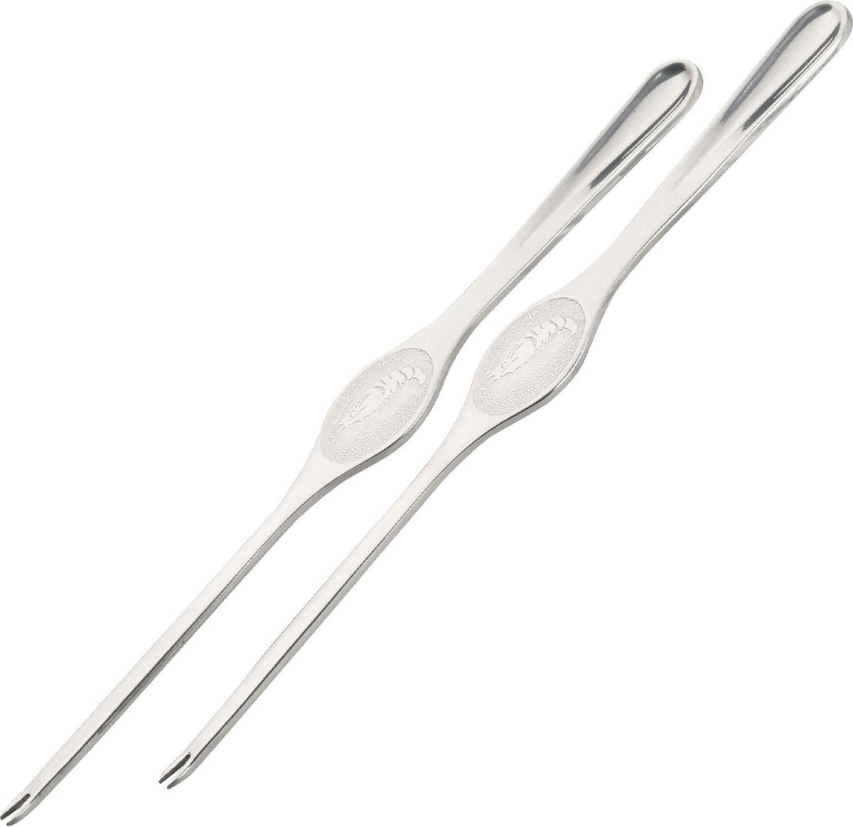 Westmark kreeftenhaak 18,5 x 1,7 x 0,4 cm - 2 stuks - rvs, 66162280