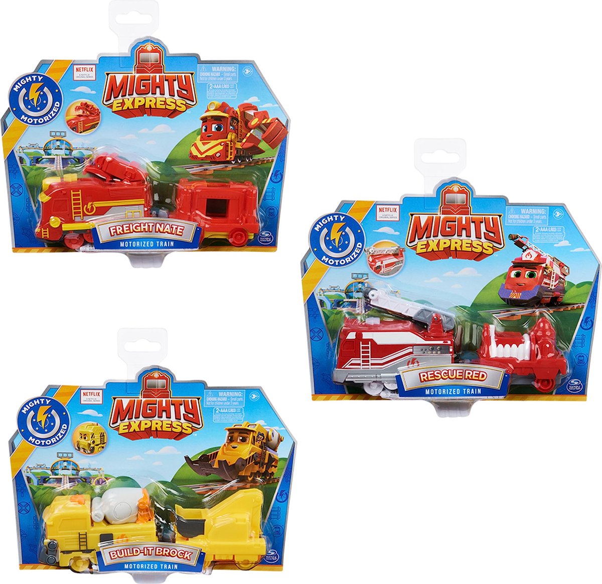 Vehículo de juguete Mighty Express - tren aleatorio