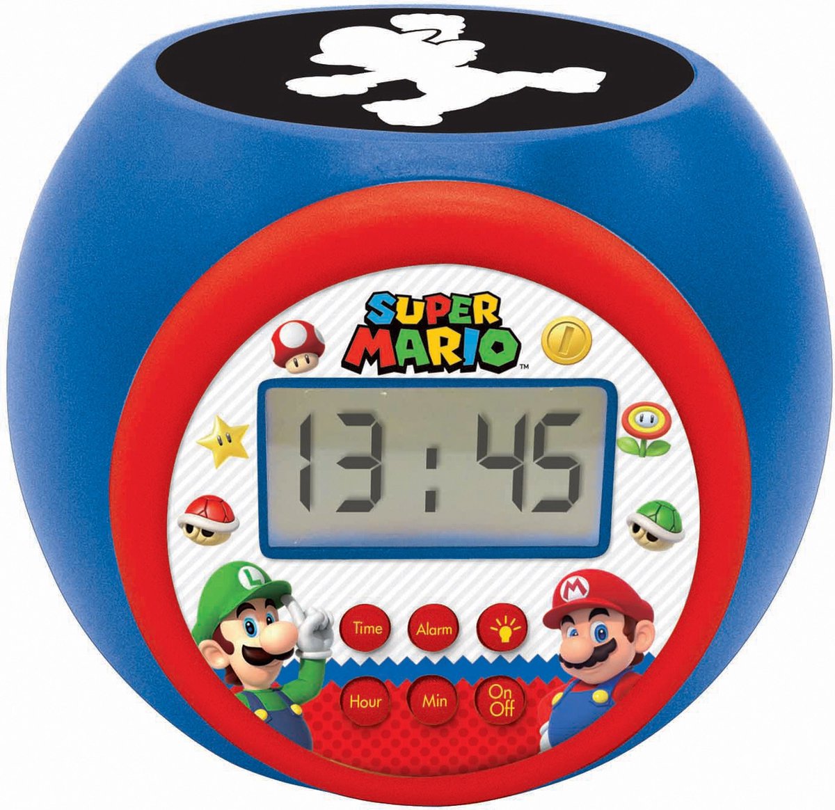 Sveglia con proiettore Lexibook Super Mario e timer