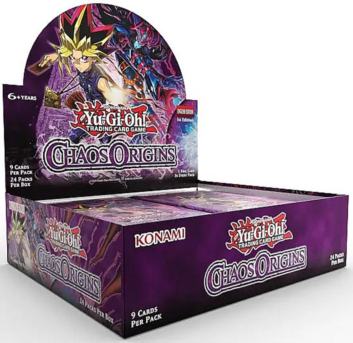 ¡Yugioh! -konami yu-gi-oh! tcg - caja de refuerzo de orígenes del caos (inglés)