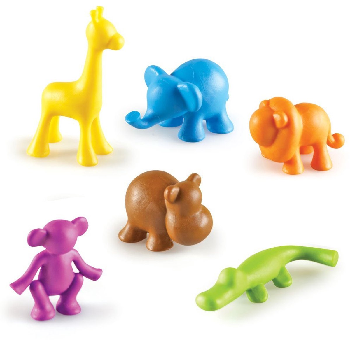Risorse per l'apprendimento degli animali selvaggi Jungle Counters® (set da 72) - 3+