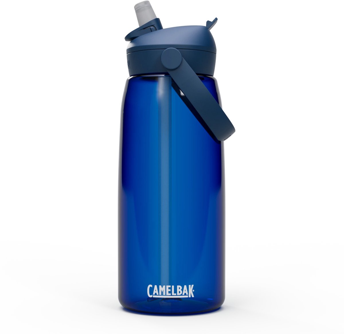 Camelbak thrive flip straw drinkfles - 1 l - met rietje - waterfles - blauw