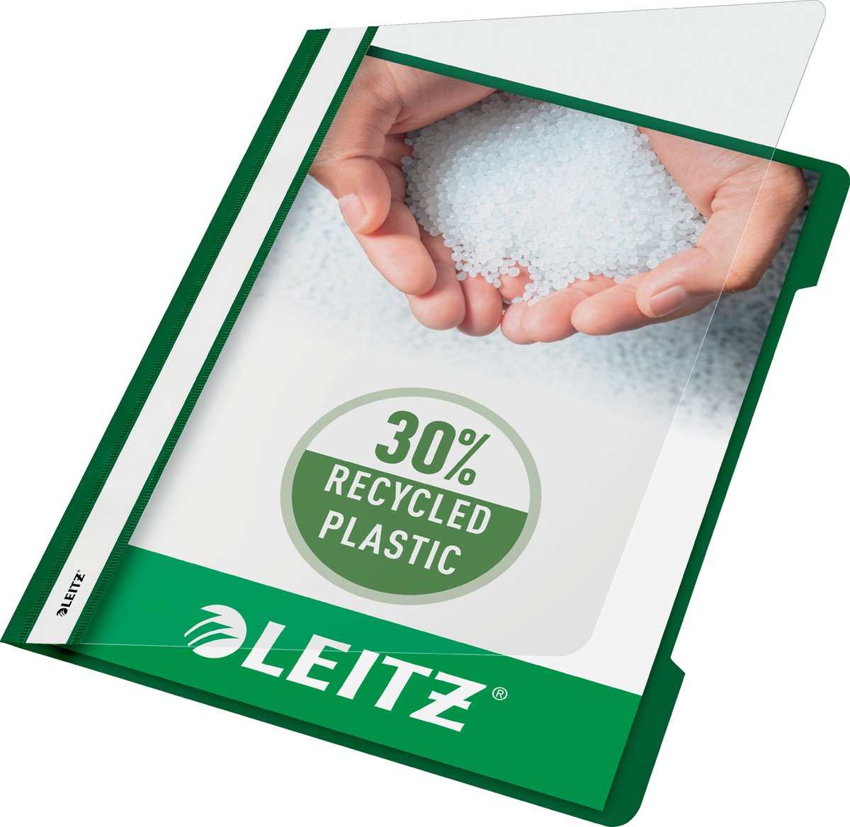 Leitz Quick Fix A4 - 30% plastica riciclata pre-consumo - 25 pezzi - verde