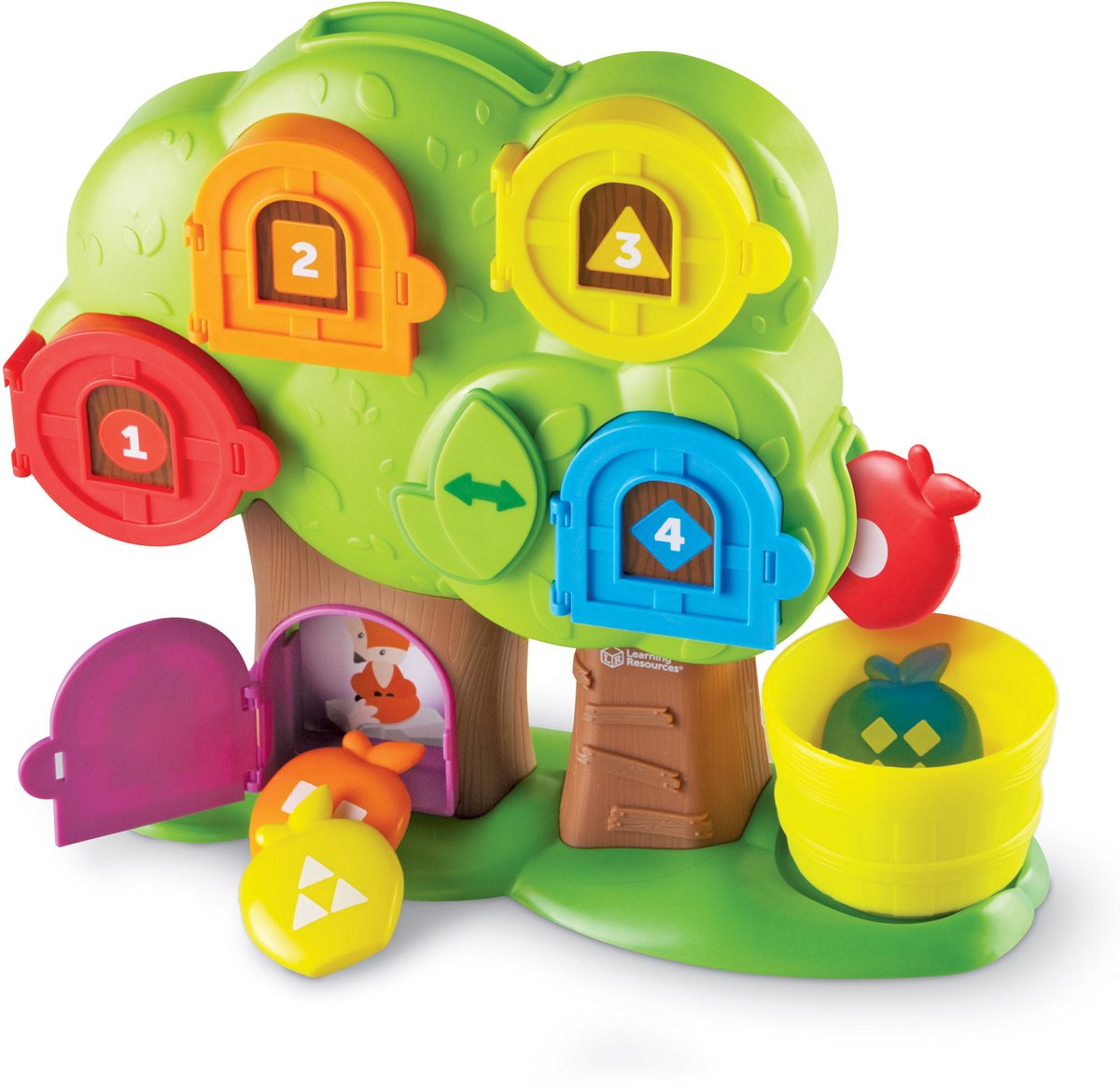 Learning resources â® verstoppertje spel educatief plezier - boomhut - 2+