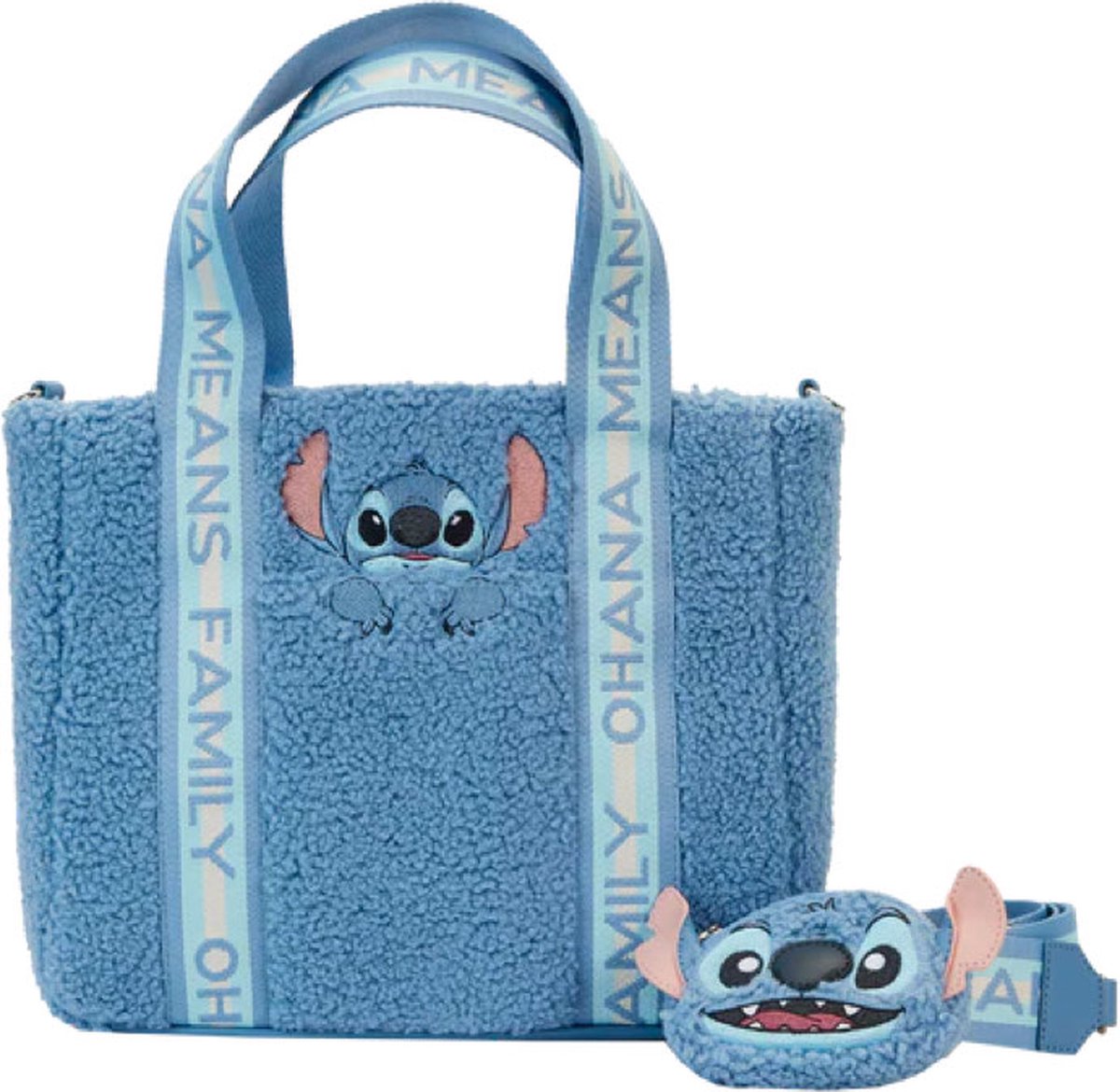 Merkloos sans marque lf disney stitch plush crossbody with coinbag