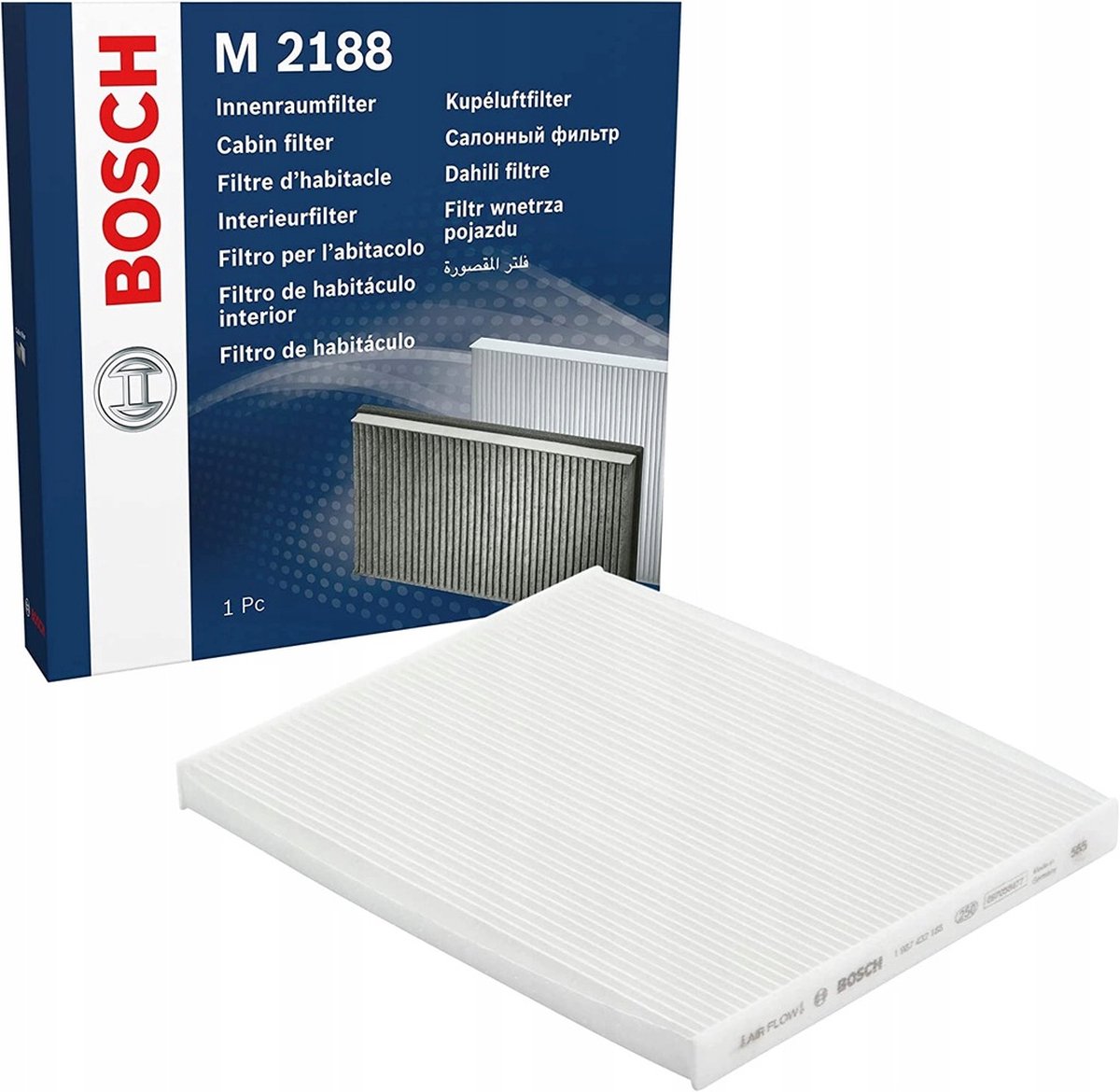 Filtro de cabina bosch m2188