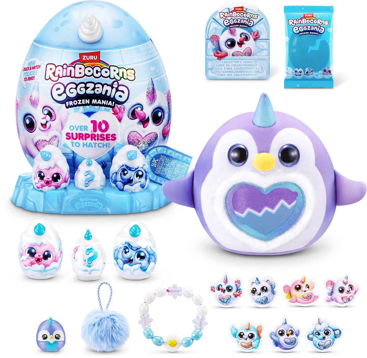 Rainbocorns eggzania frozen mania surtidos