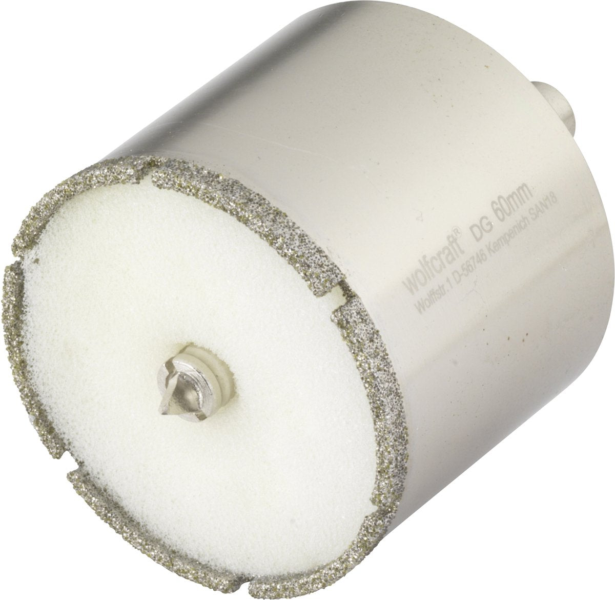 Broca de protección de diamante Wolfcraft | con eje | ø60mm | 1 pieza - 5940000