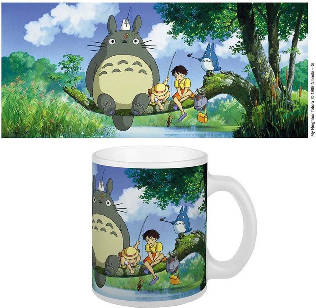 Taza Semic ghibli - mi vecino totoro - pesca de totoro