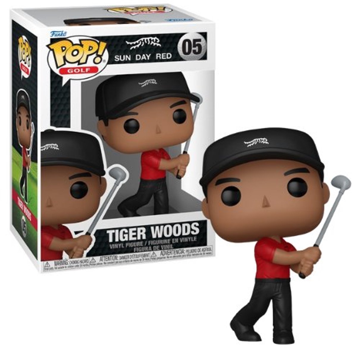 Funkopop! golf: Sun Day Red - Tiger Woods #05