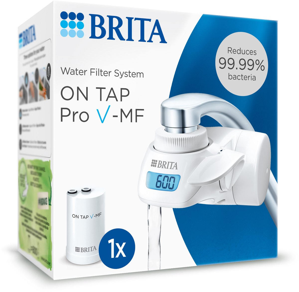Brita waterfiltersysteem on tap - voor op de kraan 1 stuks