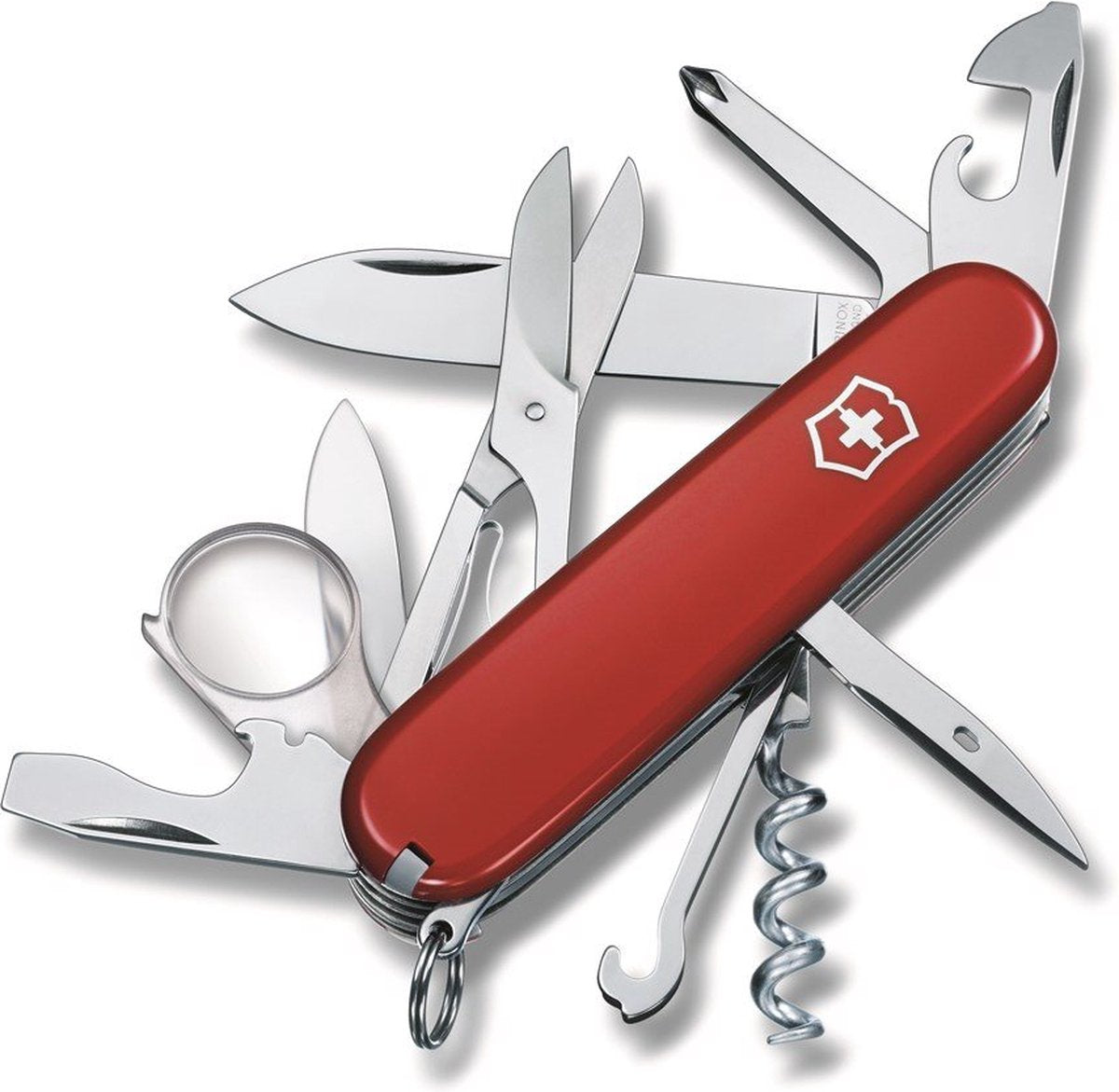 Victorinox Swiss Army Explorer multiherramienta 16 funciones rojo