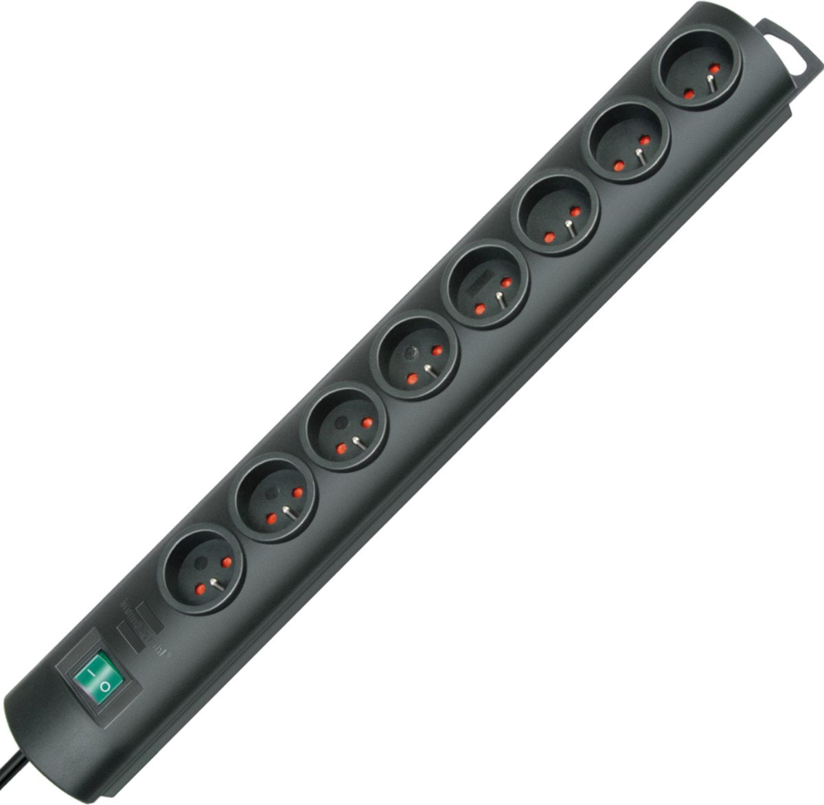 Presa Brennerstuhl primera-line 8 vie nero 2 m h05vv-f 3g1,5 *fr be*