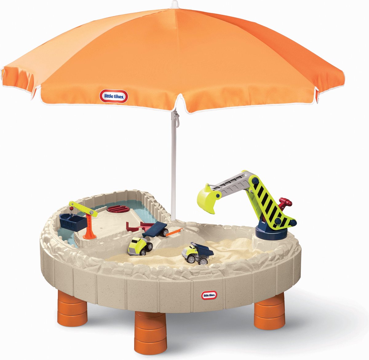 Tavolino da cantiere Little Tikes - sabbiera