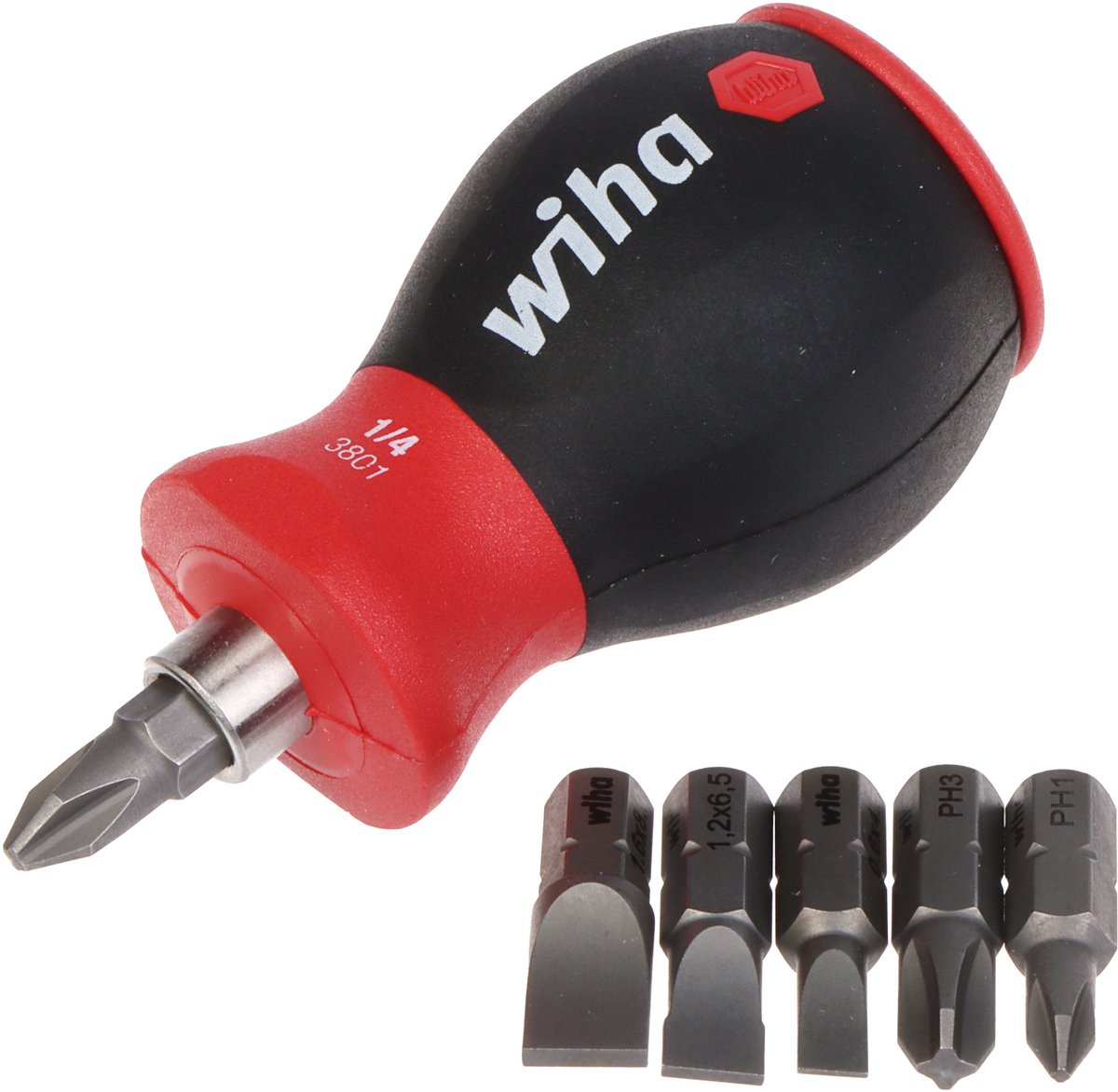 Wiha Charwiniver Stubby, 1 4, con bit magazzino