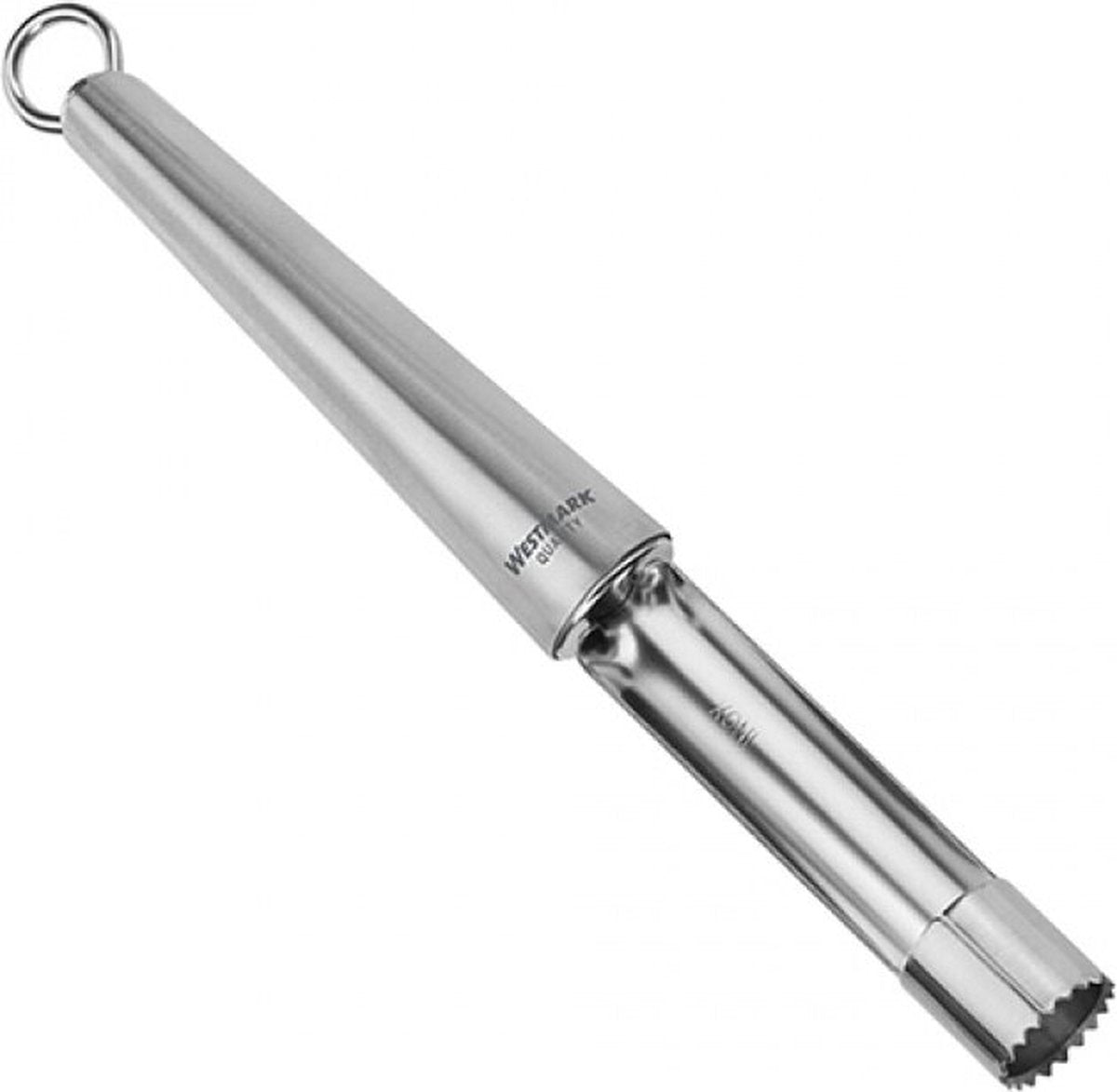 Westmark cortador de manzanas descorazonador, ø 2 cm, longitud: 22 cm, acero inoxidable, gloria, plata, 18182270
