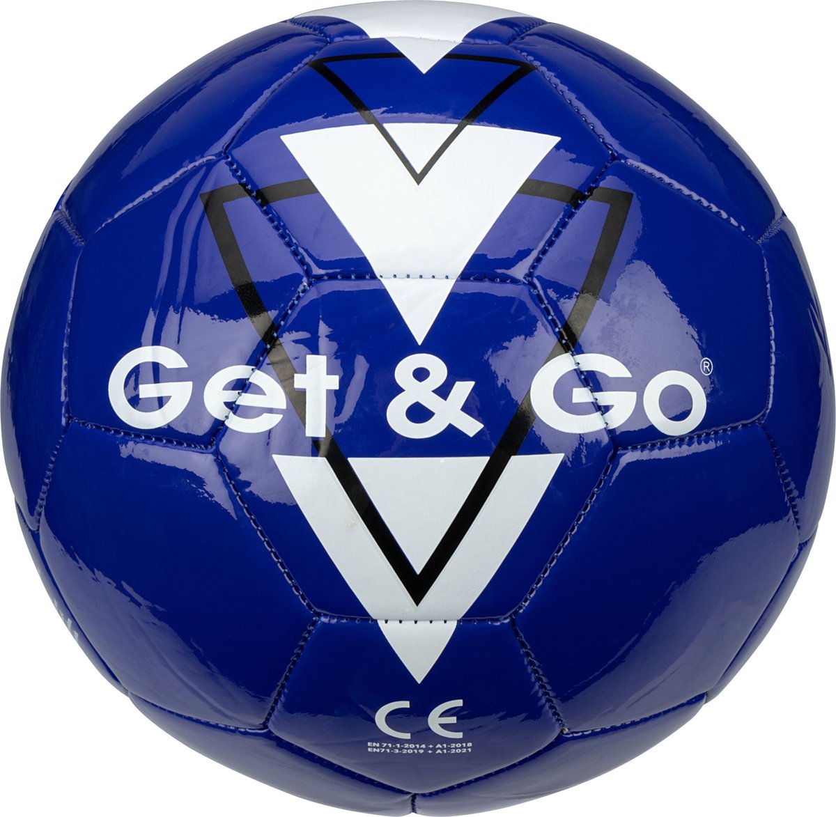 Get go voetbal - triangle speed - donkerblauw - maat 5