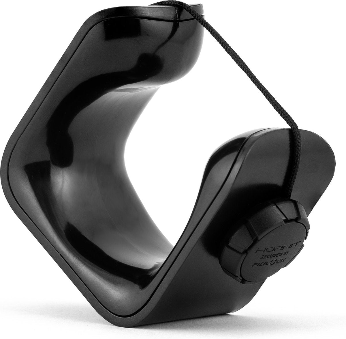 Clug pro plus - clip per bicicletta da parete - nero