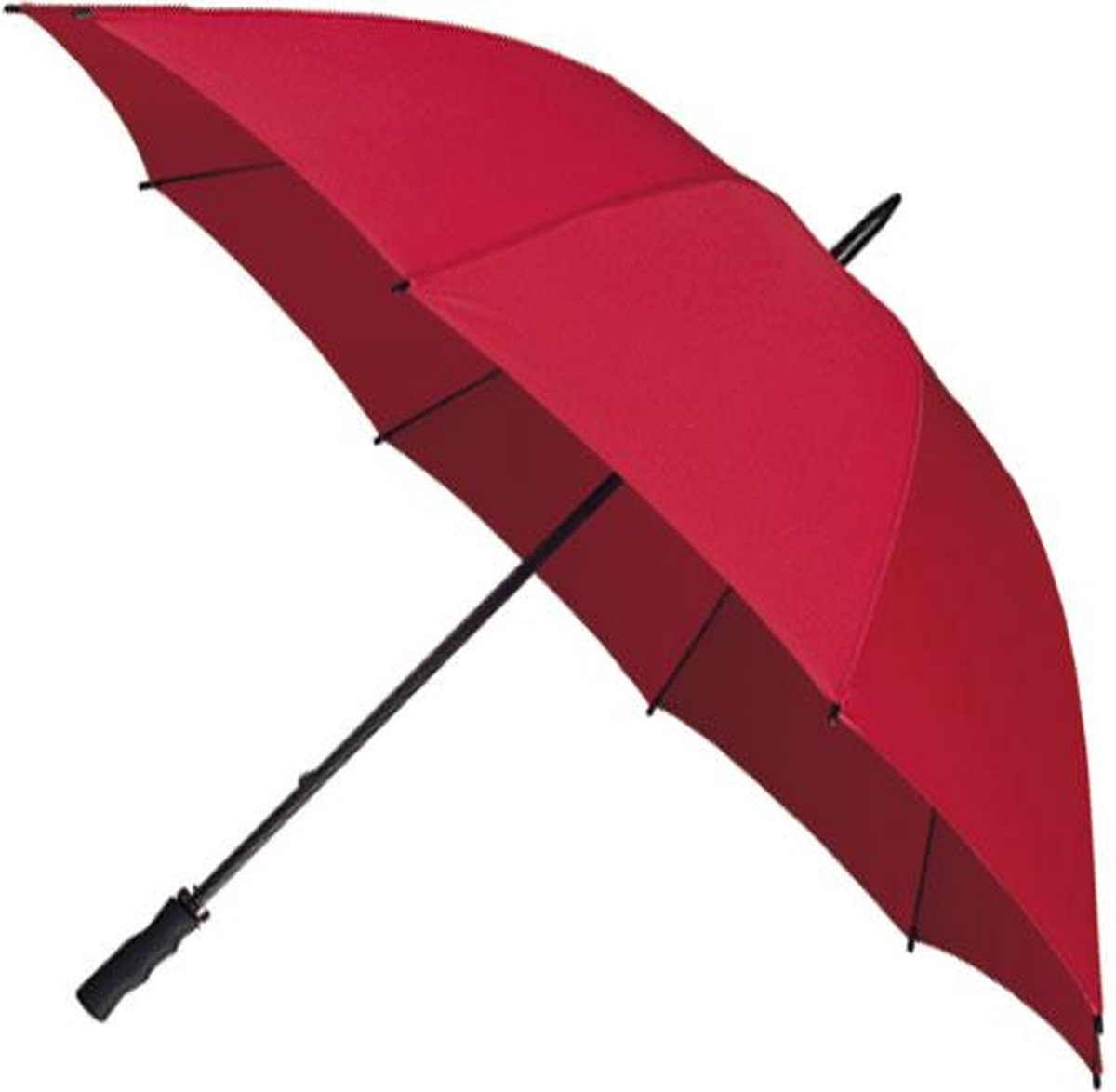 Falcone - paraguas para tormentas - ø 130 cm - paraguas de golf - resistente al viento - rojo