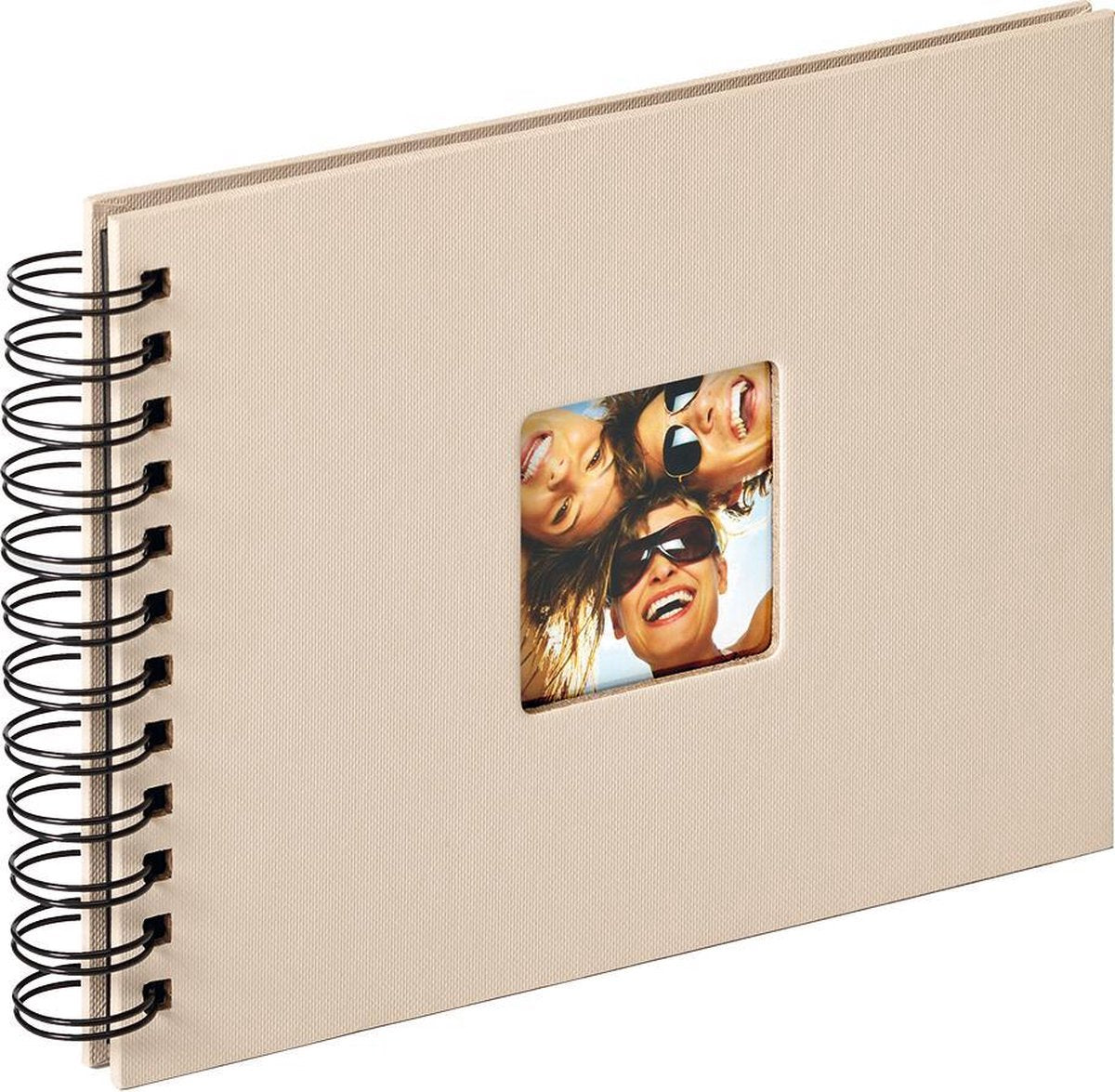 Walther sa-109-c fun - spiraal album - formaat 23 x 17 cm - lichtbruin