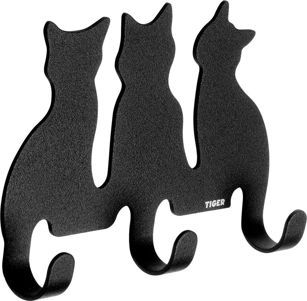 Tiger - porta asciugamano gatti - nero