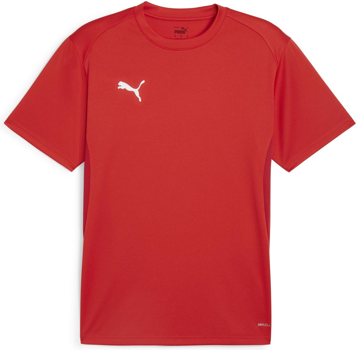 Puma teamgoal jersey heren sportshirt - red- white-fast red