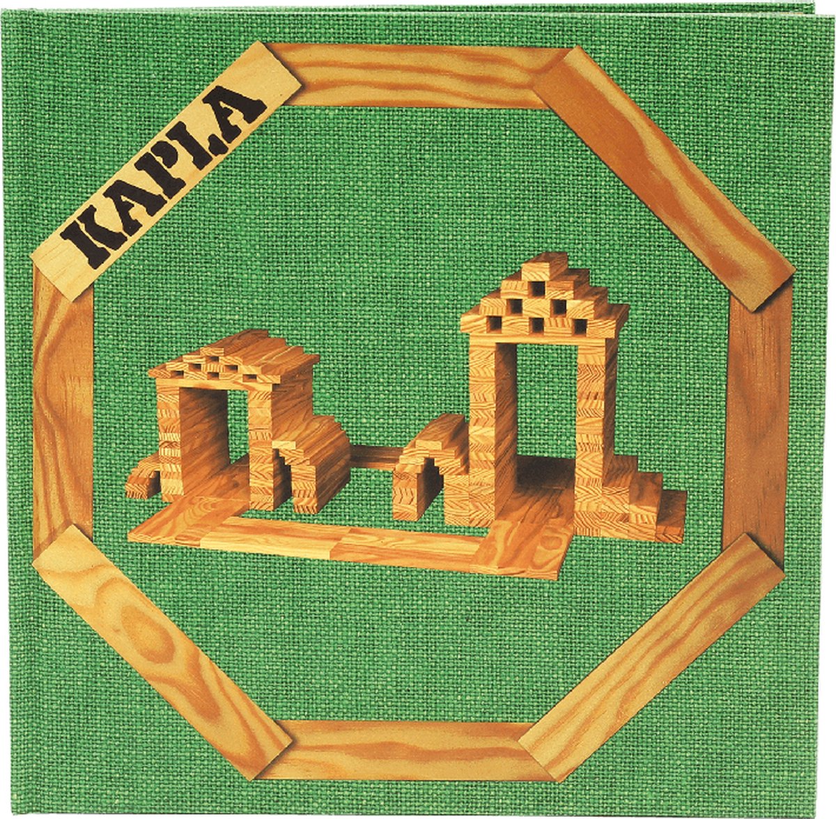 Kapla - colore - giocattoli da costruzione - verde - campionario
