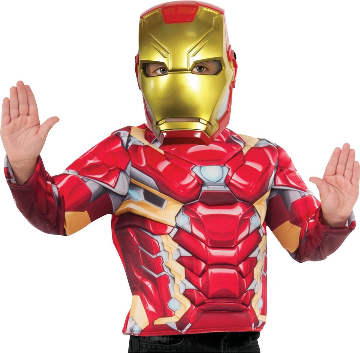 Disfraz de Rubie's Rubí Iron Man Vengadores para niños amarillo talla única