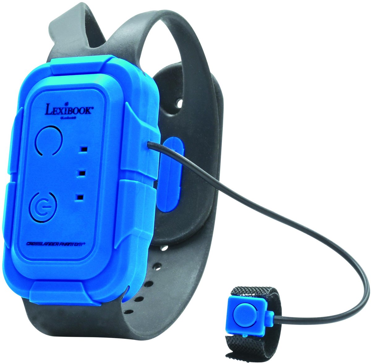 Lexibook crosslander® phantom - automobile radiocomandata ricaricabile e programmabile con luci, suoni ed effetti fumogeni