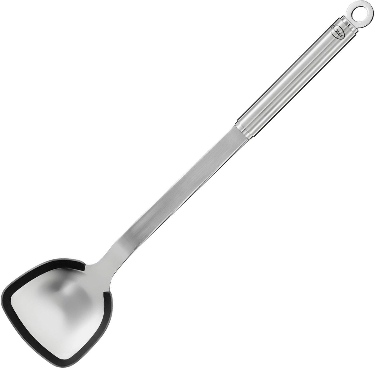 Rösle wokspatel, siliconen, rvs -