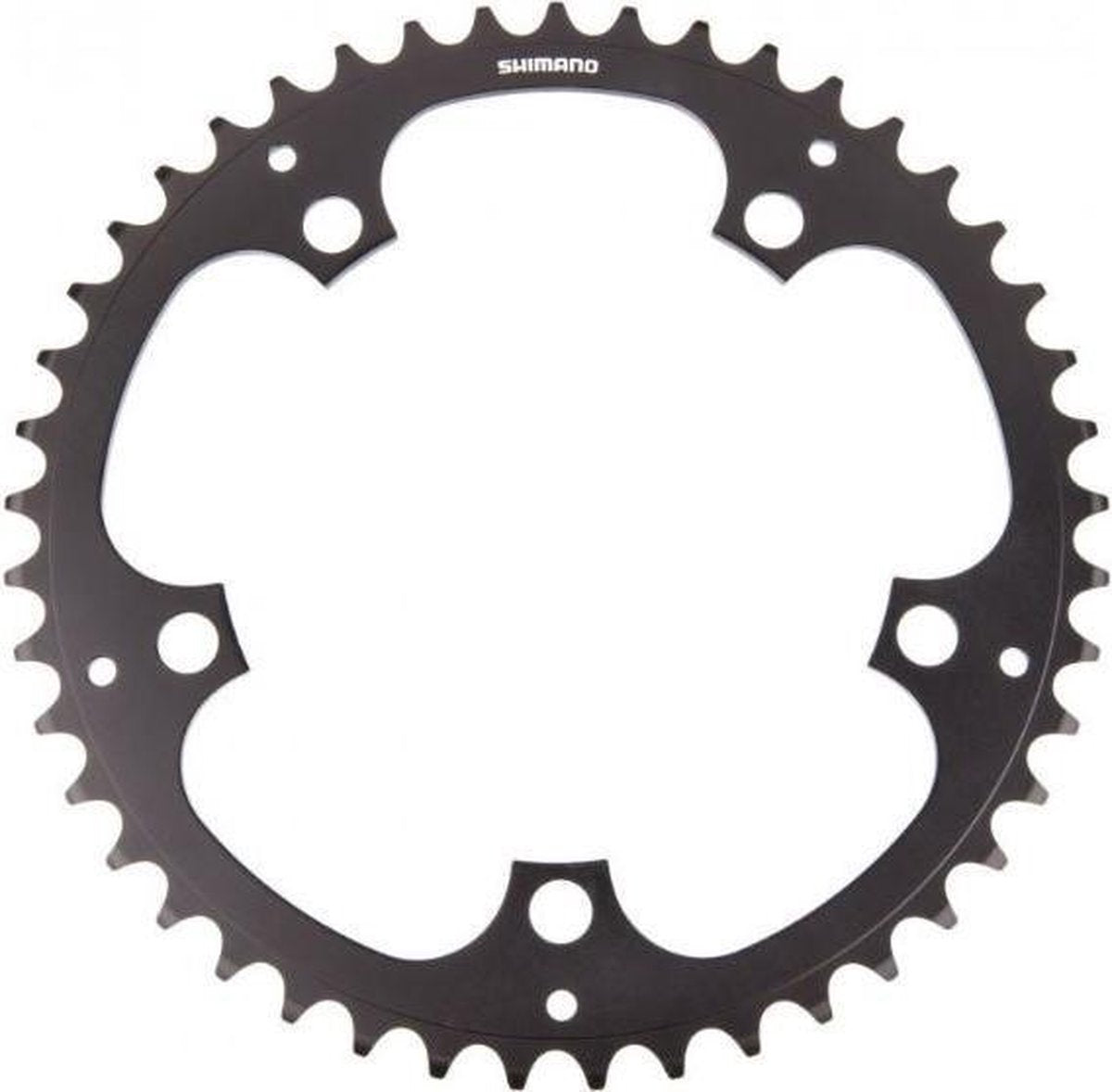 Shimano kettingblad alfine fc-s501 42t 1x10s 130 mm zwart