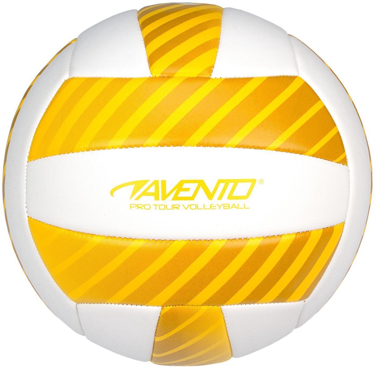 Avento volleybal - kunstleder - geel wit
