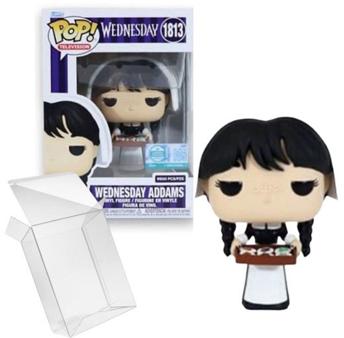Funko pop! television: wednesday - wednesday addams #1813 (9500 pcs limited)