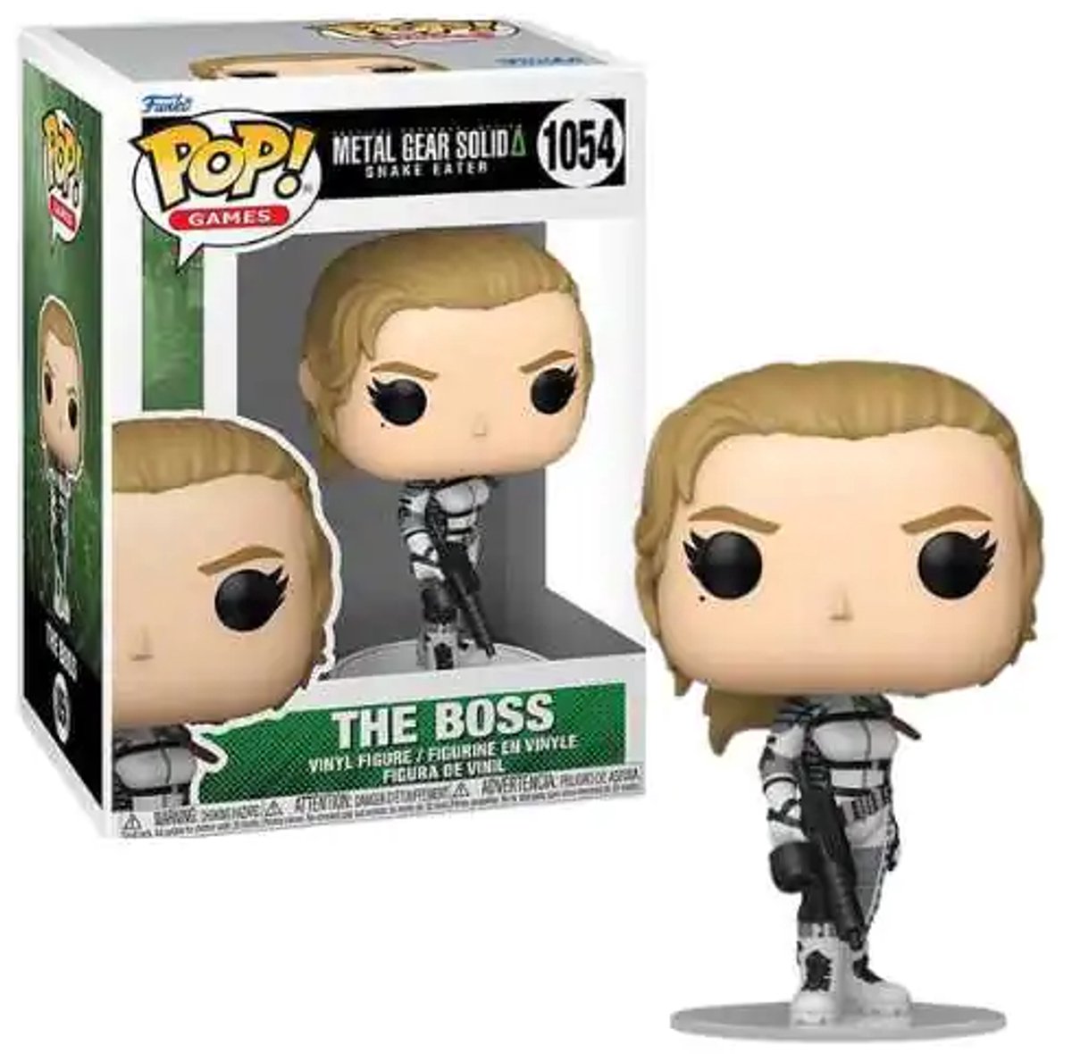 Funko metal gear pop! games vinyl figure the boss 9 cm pop! figuur