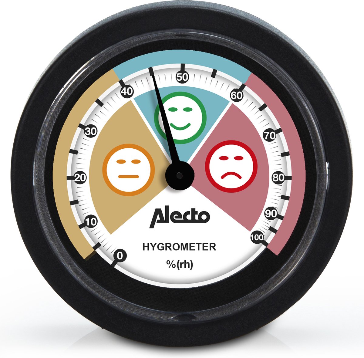Alecto Analog Hygrometer - WS -05 - Nero