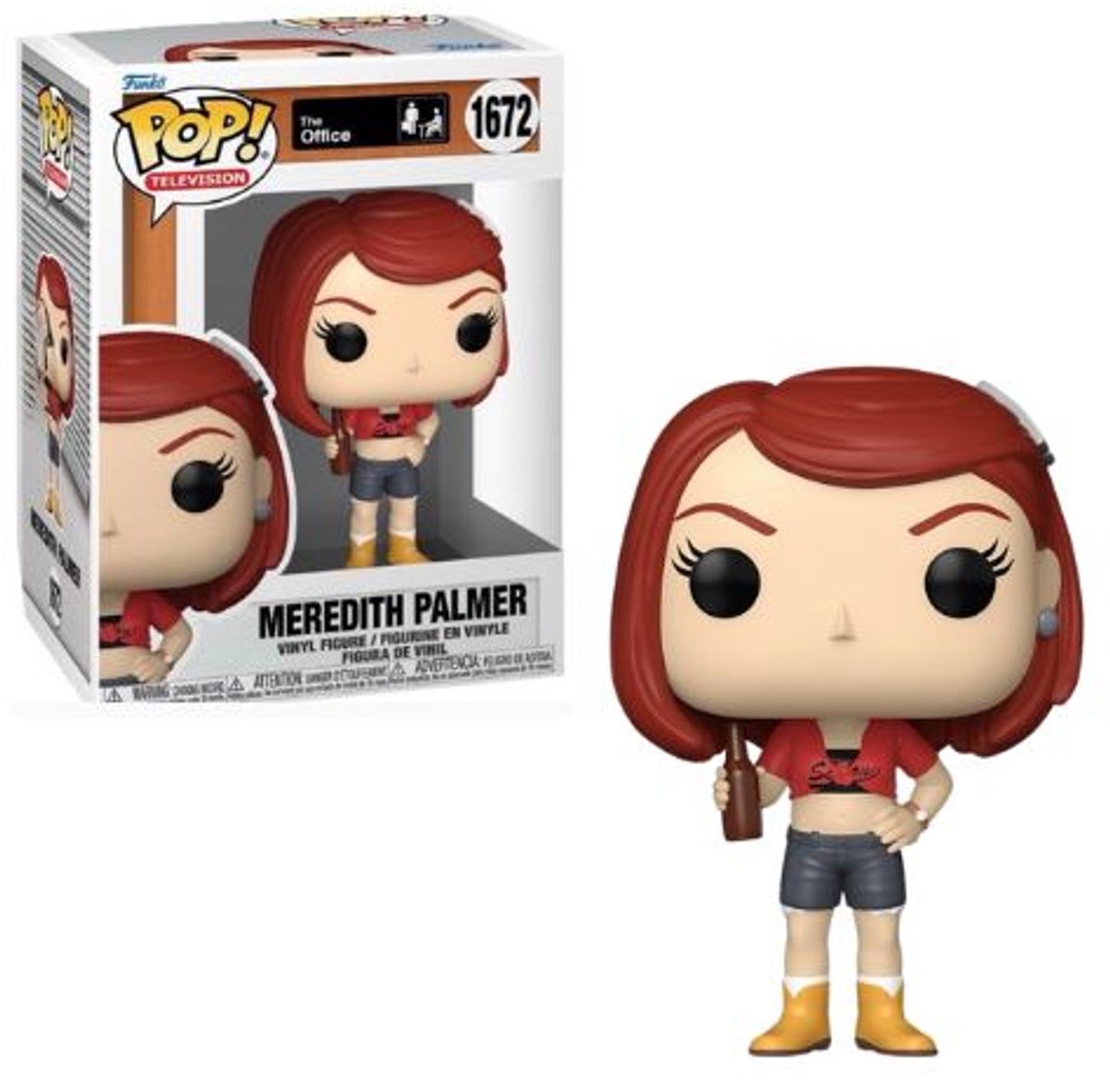 Funkopop! televisione: l'ufficio - meredith palmer #1672