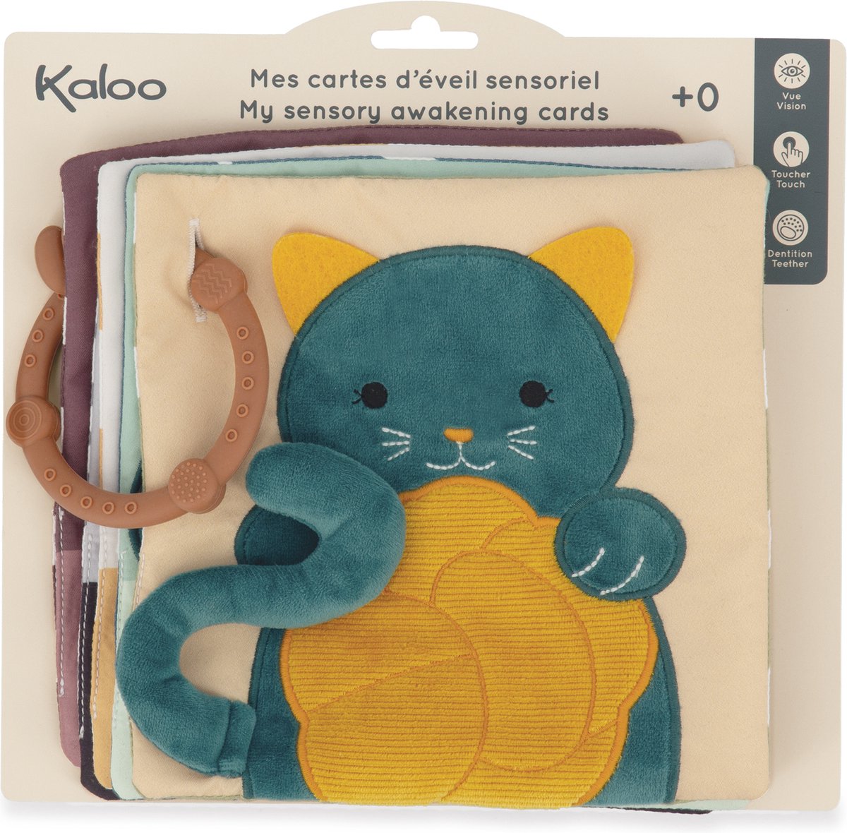 Stimoli Kaloo - carte sensoriali - libro per bambini