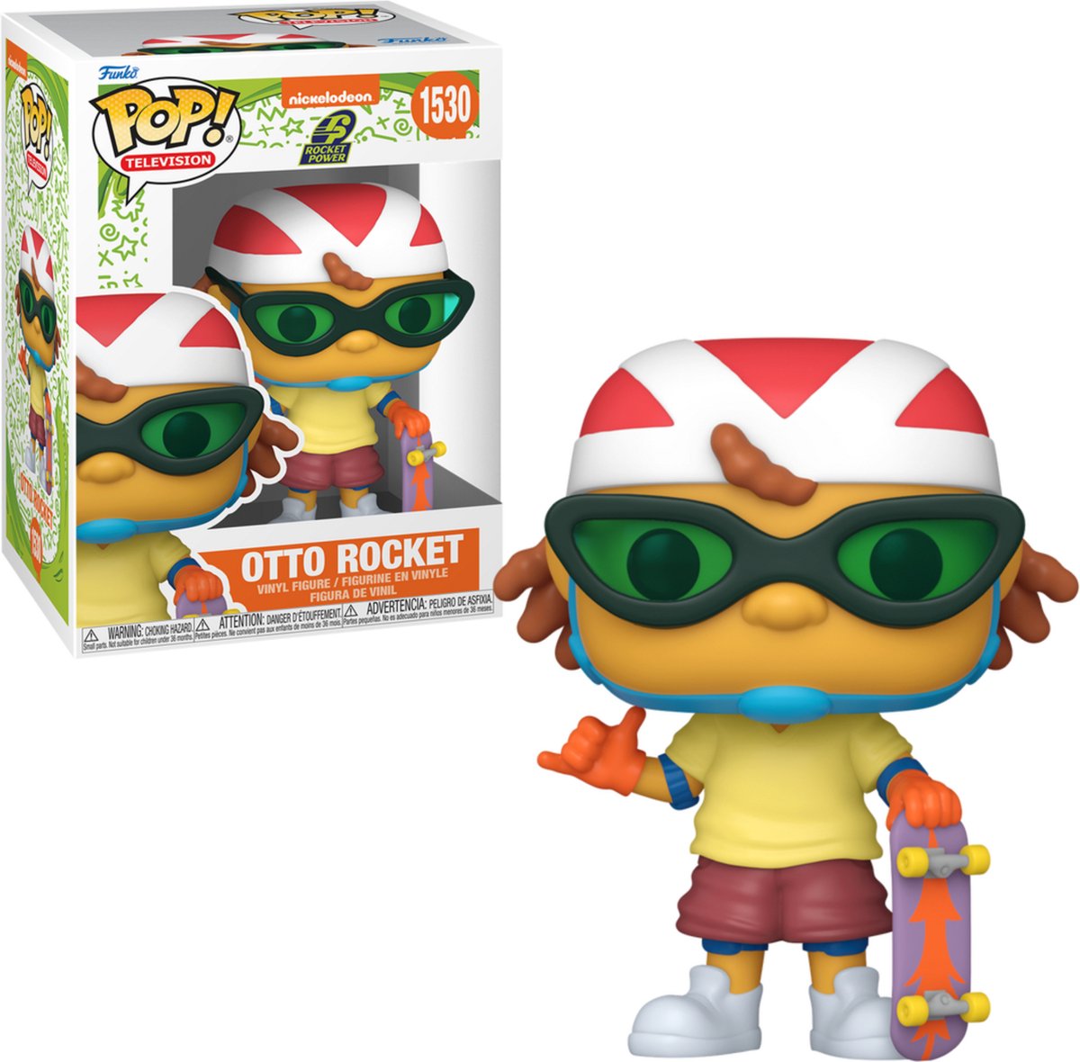 Funko pop television: potencia de cohete - otto rocket pop #1530