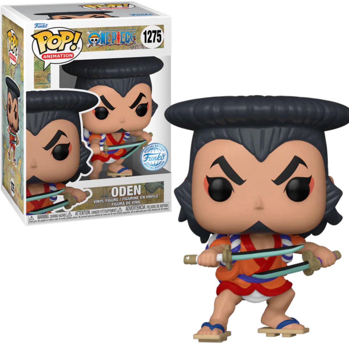 ¡Funko pop! una pieza - oden # 1275