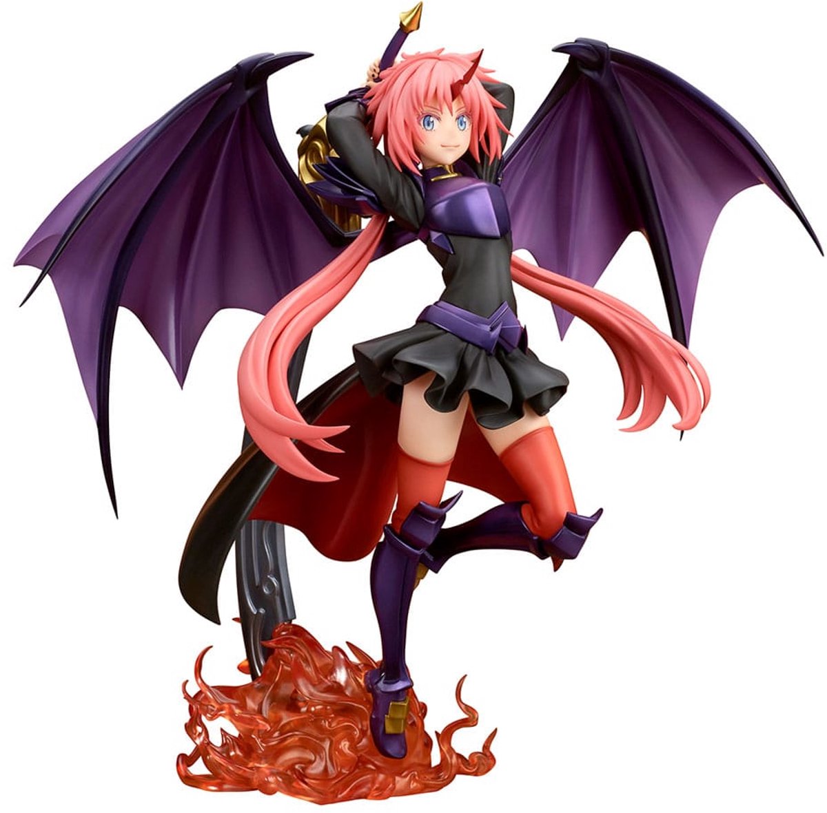 Ques q that time i got reincarnated as a slime pvc statue 1 7 milim nava dragonoid 25 cm beeld