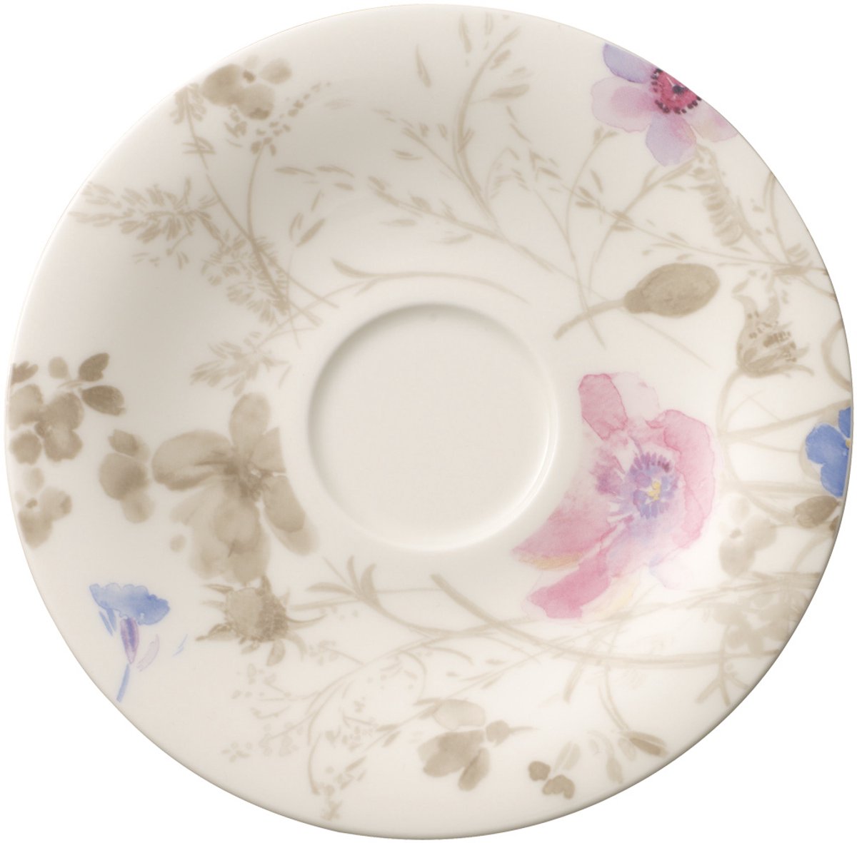 Villeroy boch mariefleur gris piattino da caffè - 16 cm