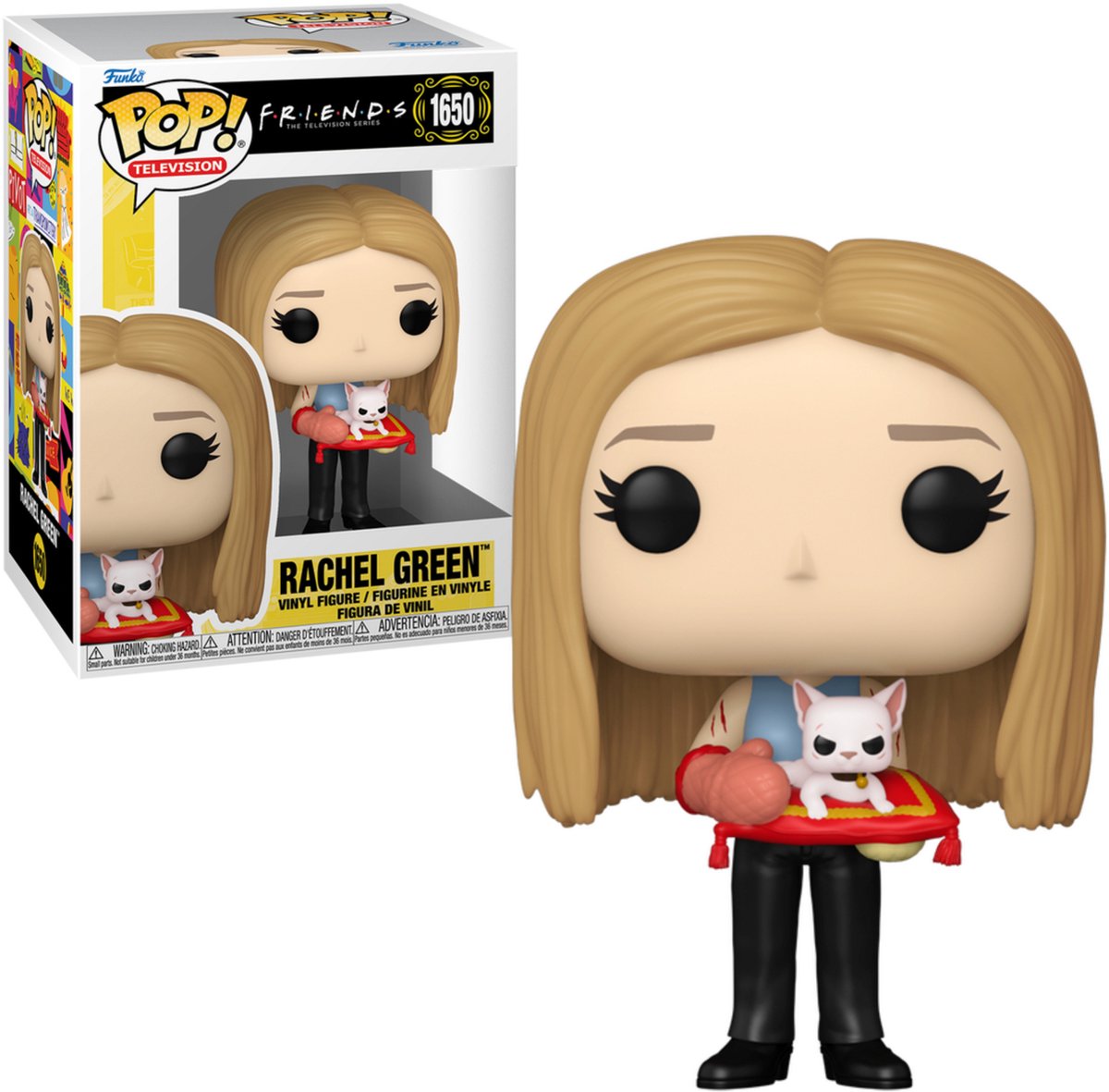 Funko friends rachel figura de vinilo verde 1650 pop! PVC multicolor - merchandising para fans, películas, series de televisión