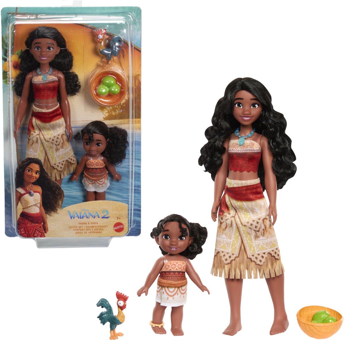 Disney Vaiana Fashion Doll 2 Pack