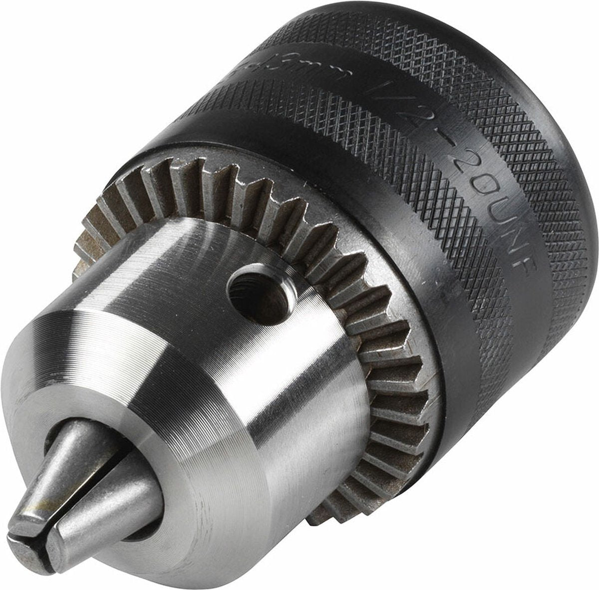 Wolfcraft - portabrocas de engranaje con llave - resistente al taladro de impacto - portabrocas de engranaje - 2645000