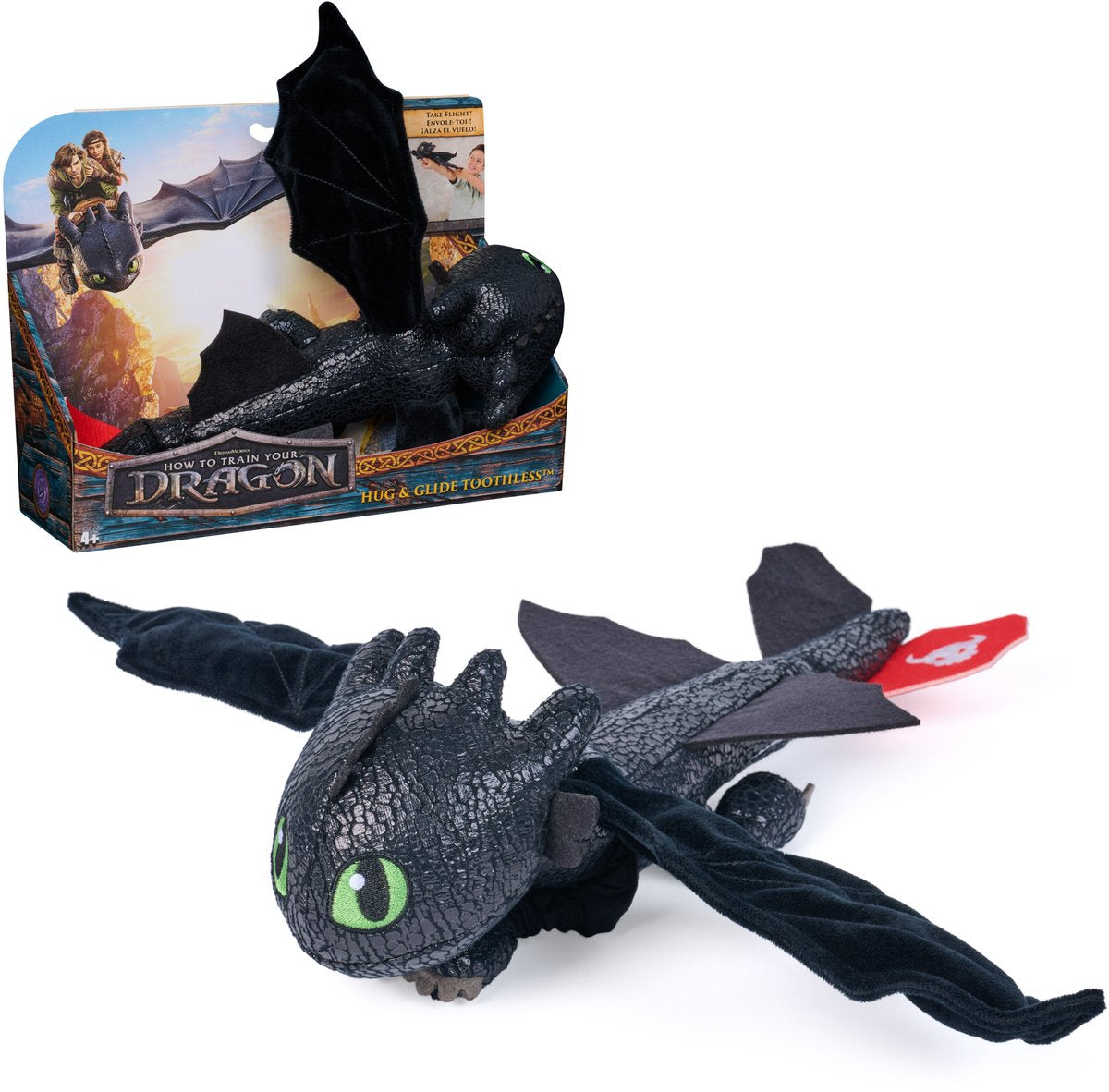 Cómo entrenar a su dragón Característica sin dientes (30 cm)