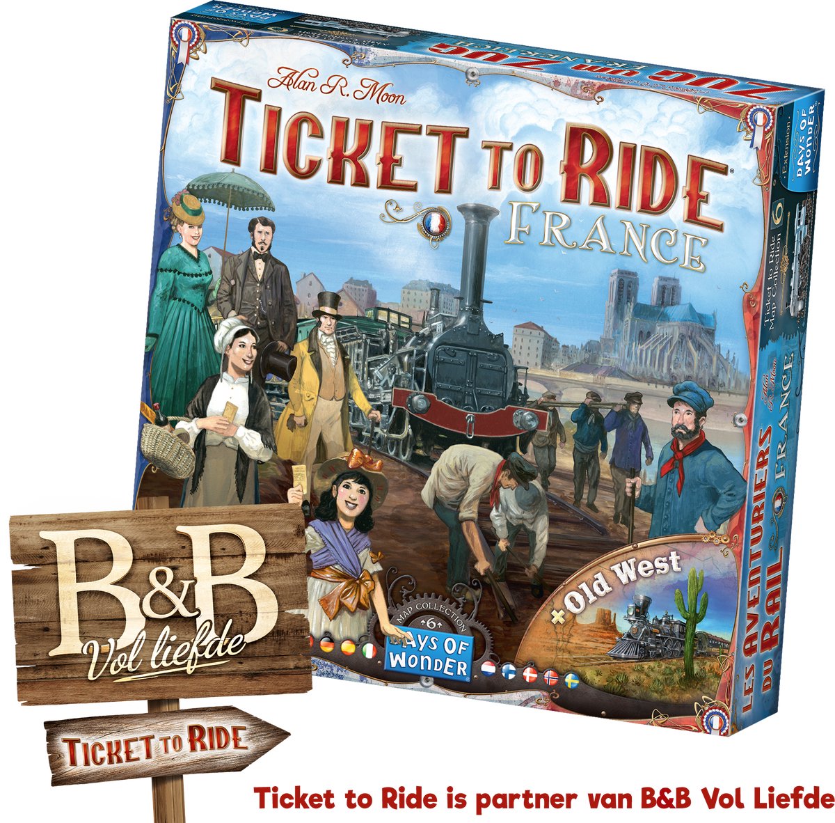 Days of wonder : ticket to ride - france old west